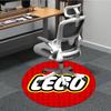 1 шт. Коврик для пола LEGO Office Круглый, Коврик для помещений, Подходит для офиса, Спальни, Гостиной, Домашнего декора, Декор комнаты, Offic a0928182