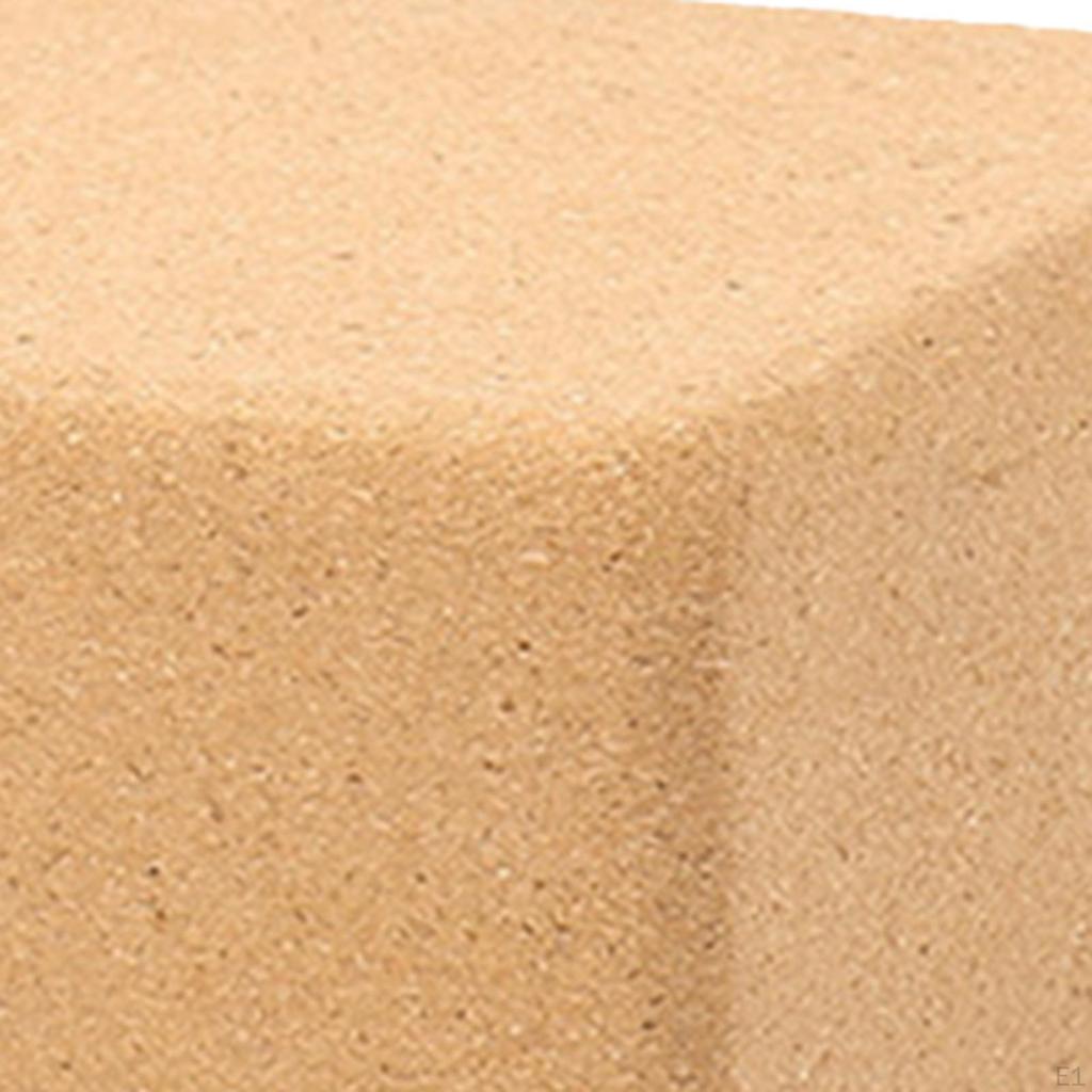 Cork Yoga Block Exercise Assistive Equipment Wooden Accessory for Fitness Home Gym