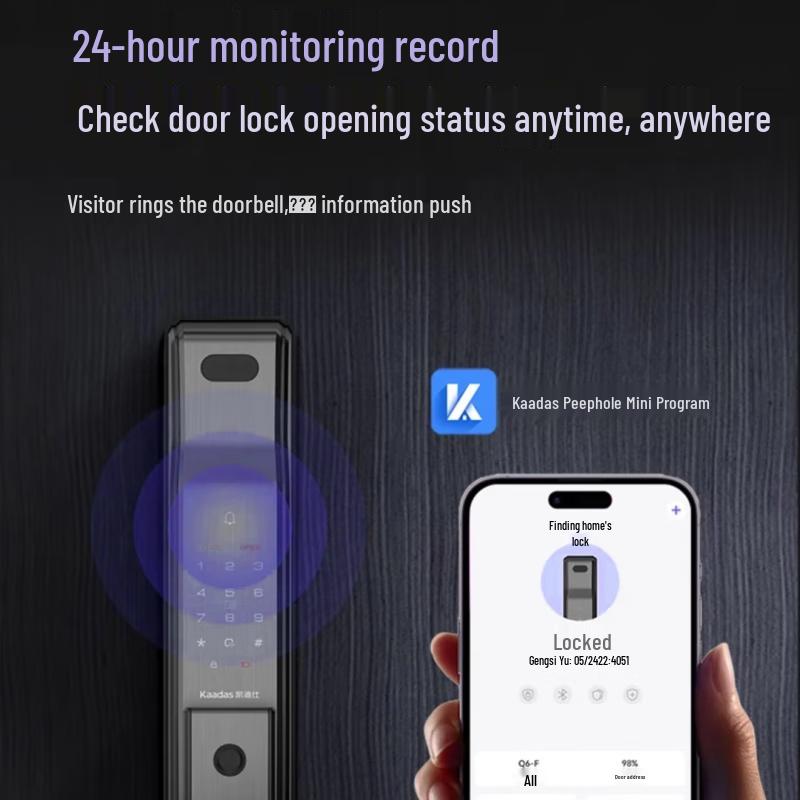 KAADAS Q6F Smart Face Recognition Door Lock