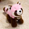 Cute Panda Tiger Raccoon Cartoon Animal Plush Doll For Kids Decor Bedroom