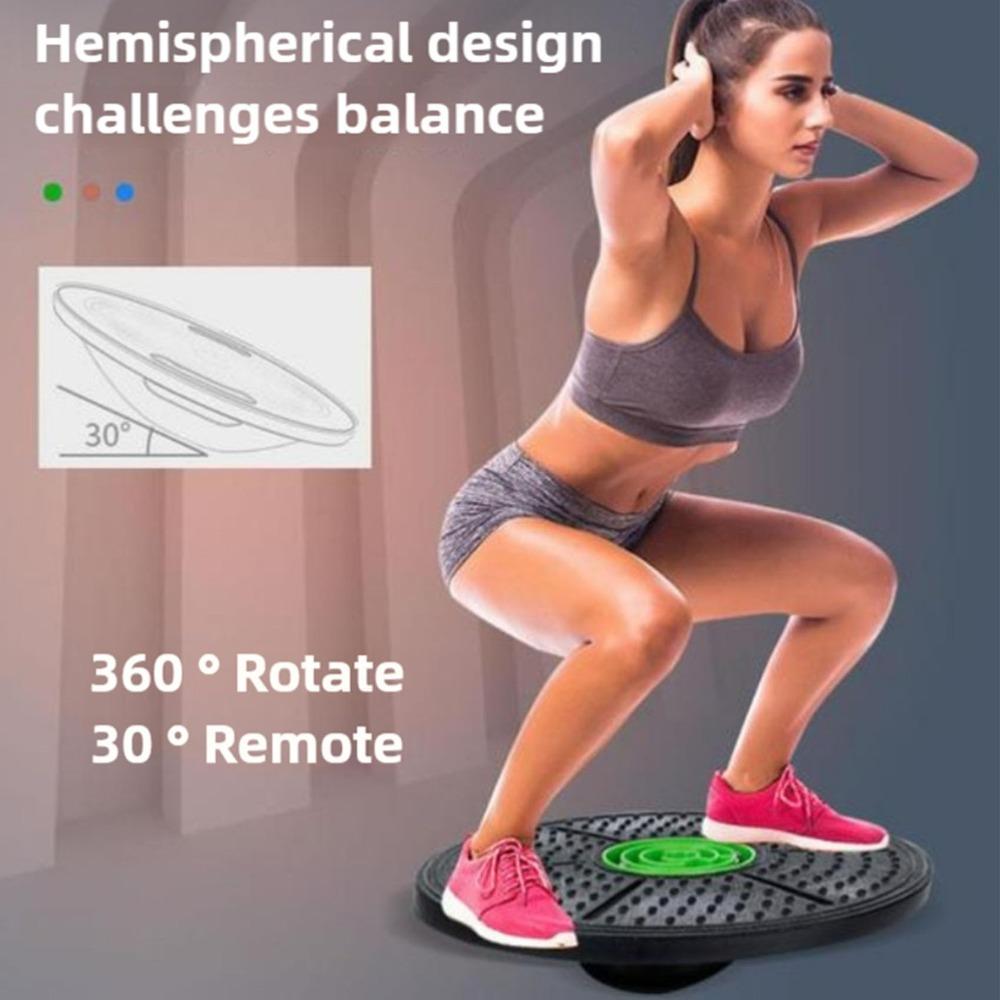 Круглая балансировочная доска-лабиринт, нескользящая качалка, йога, балансировочная доска для занятий в помещении и на открытом воздухе