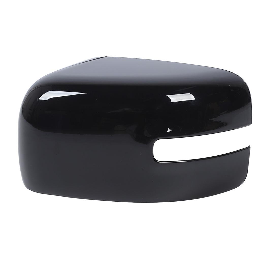 Side Mirror Cap Cover Black UV Protection Scratch Resistant Side Rearview Wing Mirror Cap for