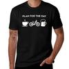 Funny Coffee E-Bike Bikes Electric MTB Beer T-Shirt Men T Shirt Cotton 100% Graphic T Shirts for Man T-Shirt