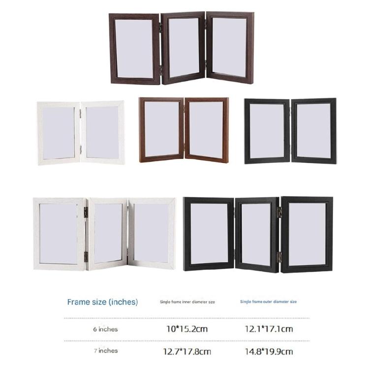 2/3 Коллаж из фоторамок Складная фоторамка на шарнирах Декор для дома на стол Свадебный Подарок на День Рождения для Женщин Мамы