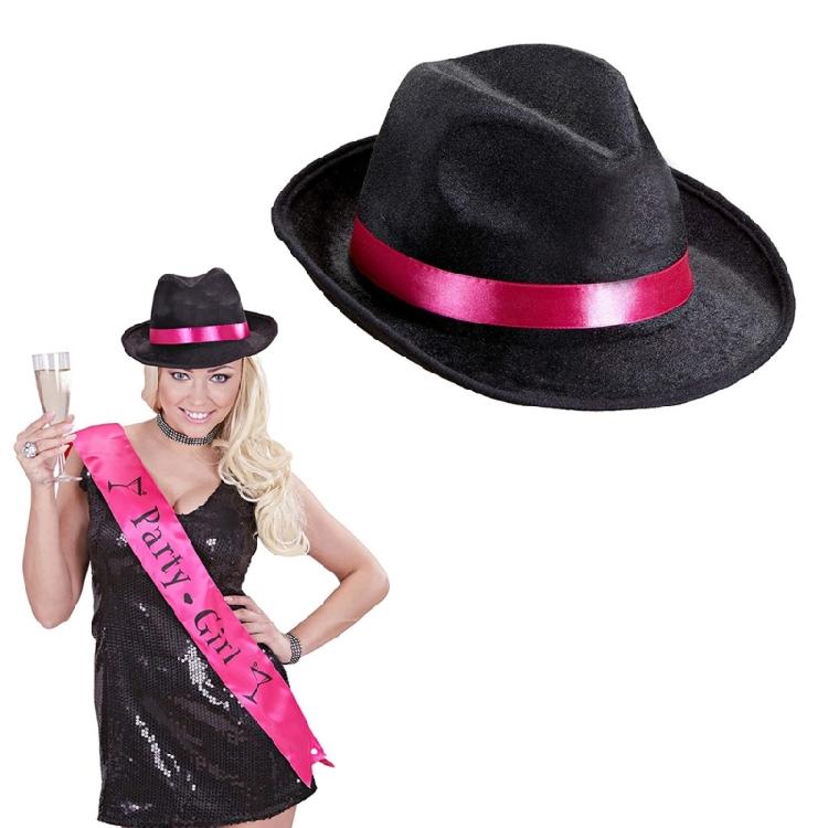 Шляпа-котелок Круглая шляпа Взрослая шляпа федора Сценическое шоу Наряд Шляпа трилби Головной убор