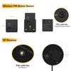DC12V-24V Wireless Moveable PIR Motion Sensor Switch Support Multi-pieces Linkage Use With RF Receiver For Home LED Light Lamp