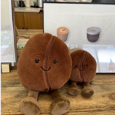 Забавная кофейная чашка Jelly Cat Ramen Latte Espresso Beans Милая плюшевая успокаивающая кукла в подарок