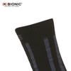 XBIONIC Outdoor Professional Hiking Socks Mid-Calf B040 Black/Charcoal Navy Blue 22.5cm-24(35-38)