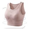 Женский спортивный бюстгальтер, противоударные бюстгальтеры с фиксированной чашкой, нижнее белье с полой спиной для спортивных женщин, большие размеры, бодибилдинг, бега, бюстгальтеры для йоги, нижнее белье