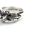 Отличное кольцо CHROME HEARTS Floral Cross Heart Ring Серебро 925 мужское б/у