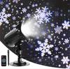 Christmas Snowflake Projector Lights Outdoor LED Projector Snowfall Projector Lamp Waterproof Landscape Snow Spotlight