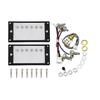 LP Electric Guitar Black Frame Humbuckers, 5052 Neck Circuitry Pickups