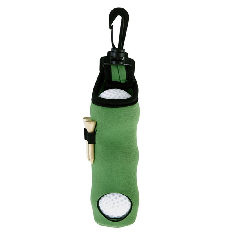 Portable Golf Small Waist Packing Bag 3 Balls + 3 Tee Small Accessory Bag