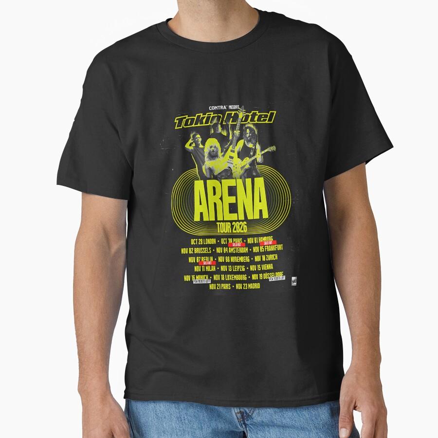 Концерт - Tokio Hotel Arena Tour 2026 Классическая футболка
