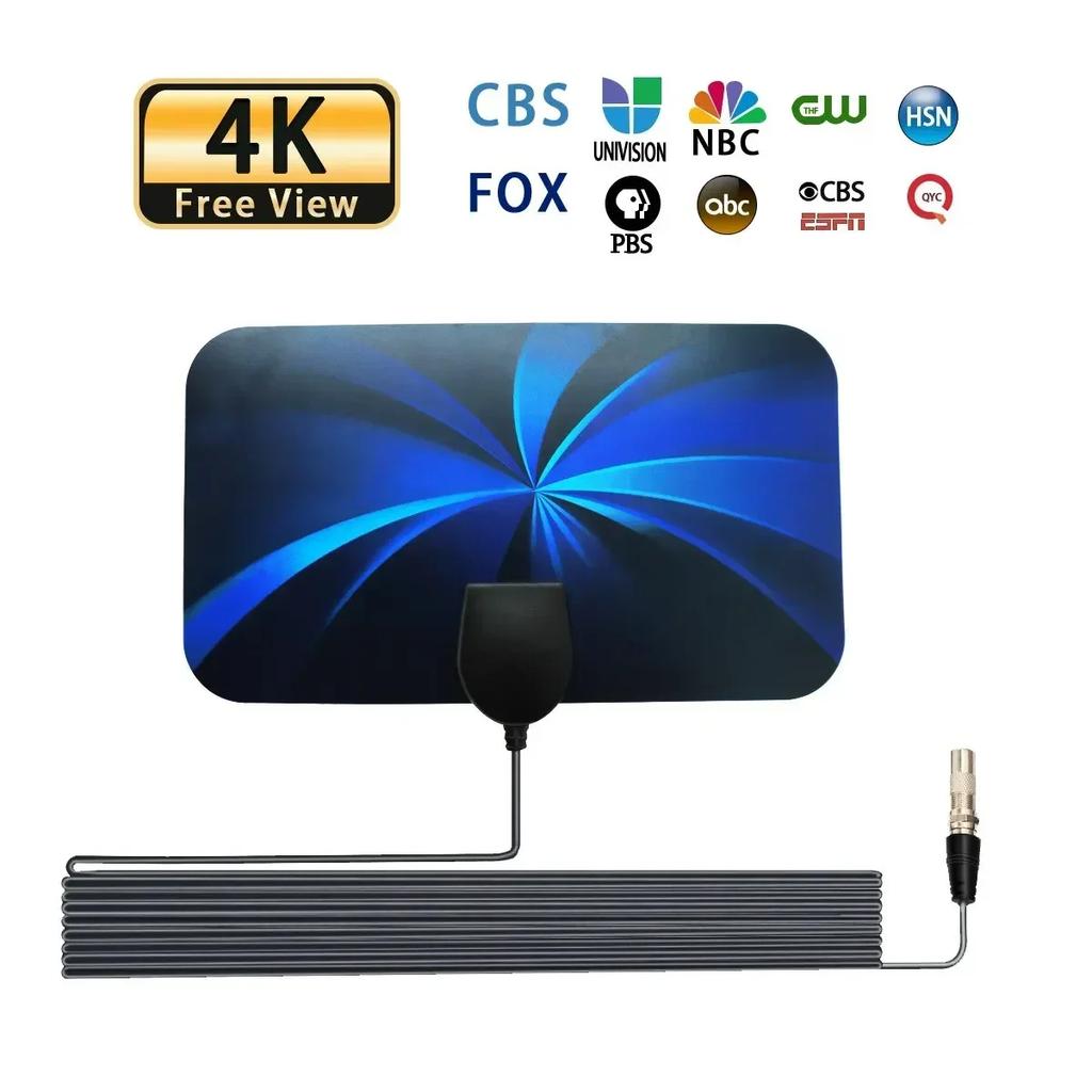 Цифровая телевизионная комнатная антенна Ground Wave Mini HDTV антенна HDTVT2 антенна для автомобиля антенна для путешествий на автофургоне Smart TV