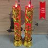 Очень большая светодиодная свеча-дракон
