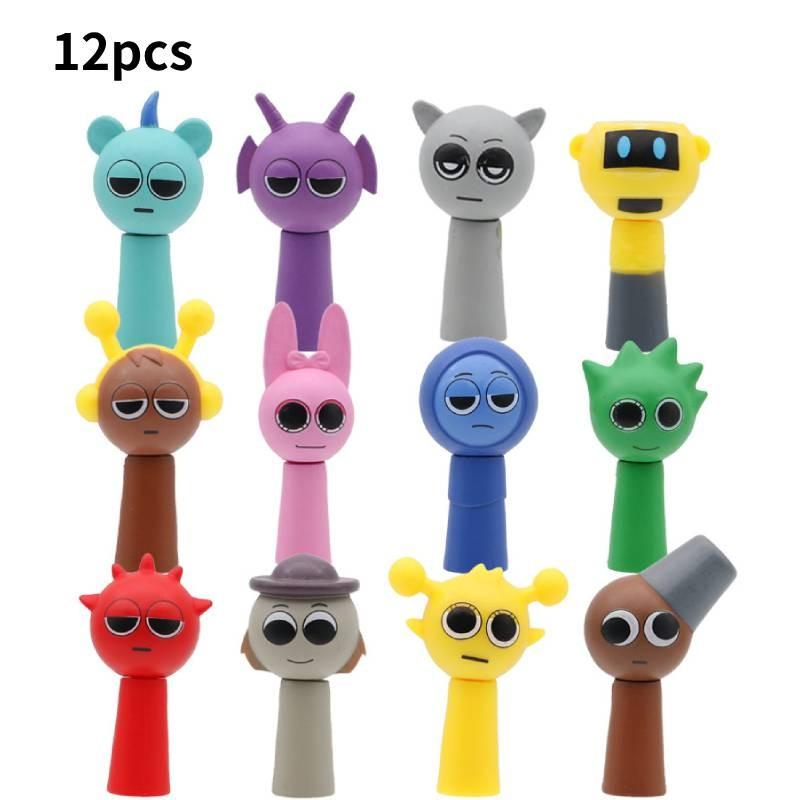 Unique Sprunki Rhythm Box Figurines In Various Colors Perfect For Cake Toppers And Collectibles