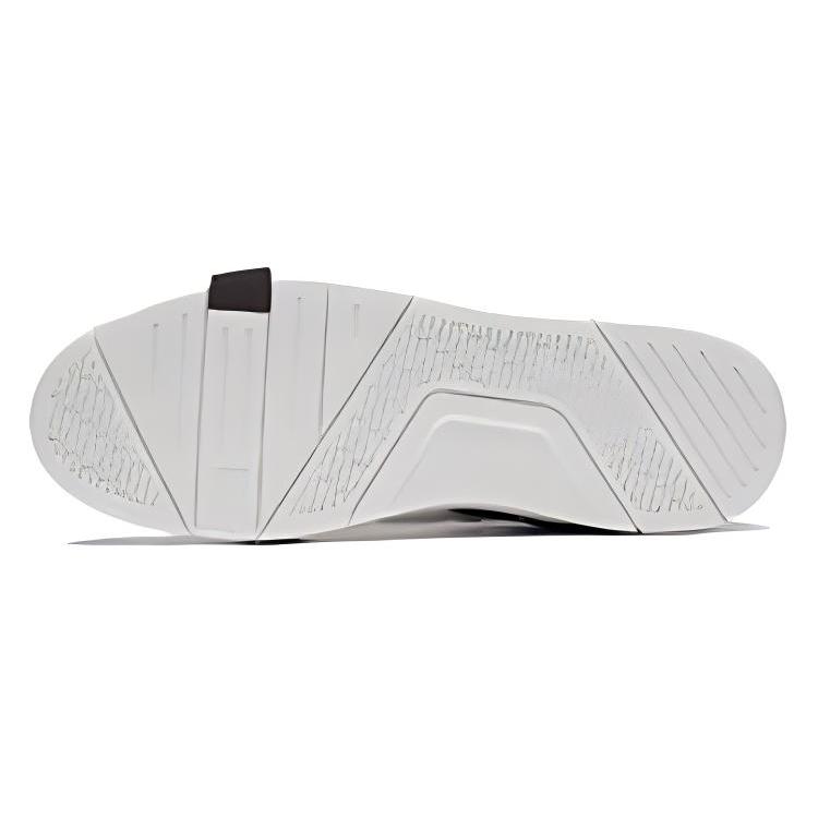 Li Ning Wave Mid Prm Кожаные Нескользящие Амортизирующие Износостойкие Средние Кеды для Скейтборда Мужские Белый Коричневый AGCS151-3