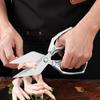 1 шт. Многофункциональный инструмент Пищевые ножницы Нержавеющая сталь Кухонные принадлежности Кухонные ножницы для курицы, овощей, барбекю, мяса