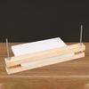 Portable Flat Paper Press Machine Sturdy Wooden Book Press Book Binding Kit  Office