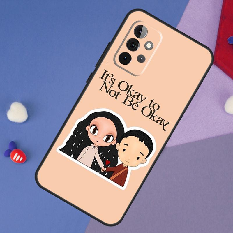 Корейская дорама It Is Okay To Not Be Case для Samsung Galaxy A52 A32 A22 A12 A13 A33 A53 A73 A50 A52S A51 A71 A14 A34 A54 Чехол
