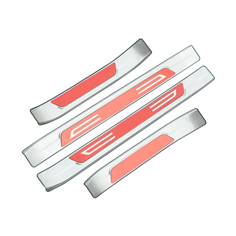 Для Toyota Corolla E210 2022 2023 Нержавеющая сталь накладка на порог автомобиля из нержавеющей стали, накладка на педали