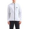 EMPORIO ARMANI Logo Patch Zip-Up Hoodie 8NPM20-PJ4EZ-1100