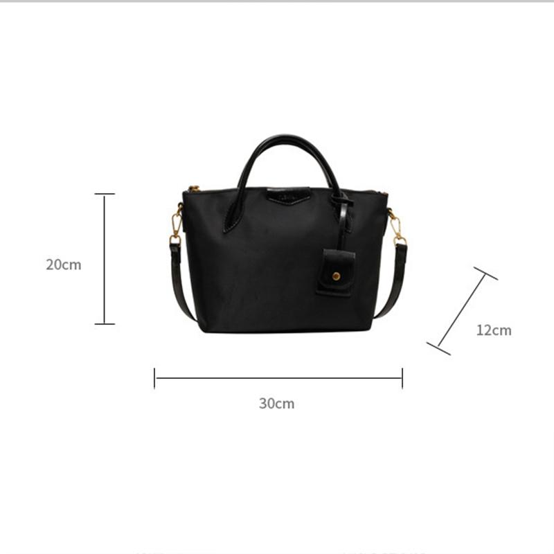 Oxford Big Totes Women Handbag Light Practical Dumpling Bag Girls Casual Shoulder Messenger Bag Business Commute Top-handle Bag KTY