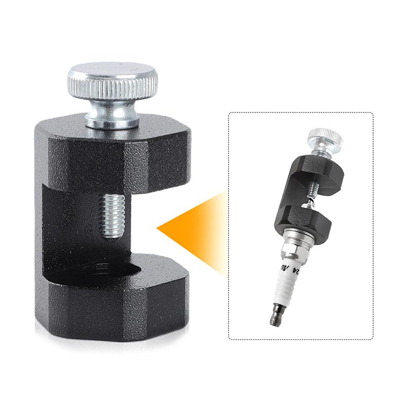 Универсальный инструмент для проверки зазора свечей зажигания двигателя Gapper Gapping Sparkplug 10/12/14 мм Автомобильный алюминиевый сплав двигателя Spark Plug Clearing Tool