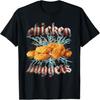 Футболка с принтом Chicken Nuggets Heavy Metal World Tour Hardcore Music