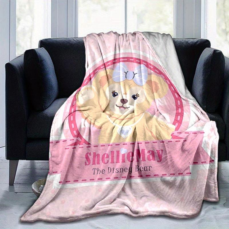 1pc, ShellieMay (4) Home Decor Blanket: A Cozy Flannel Throw for Bedroom, Living Room, Travel, Camping, Car, Beach, Office Naps, Perfect Gift for Sofa