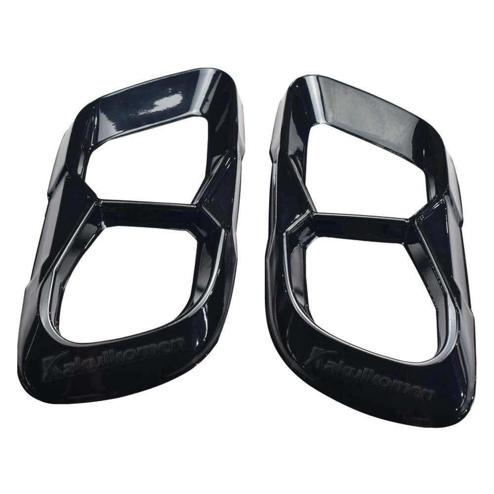 For BMW X5 G05 X6 G06 X7 G07 - M Sport Version Stainless Steel Car Tail Muffler Exhaust Pipe Output Cover Bodykit Trims