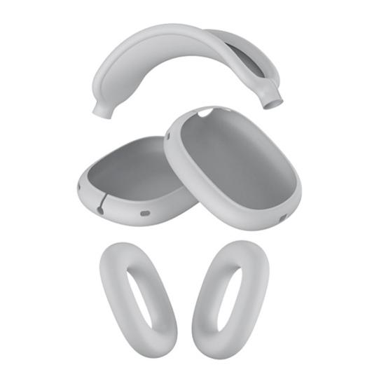 Чехол для наушников AirPods Max Полностью защитный чехол Мягкий силиконовый чехол Защита от царапин и пота Точные вырезы Защита амбушюр и оголовья