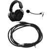 Gold Plated Plug Braided Headphone Cable for Cloud Alpha Cloud Mix Cloud Headset Sound Cable
