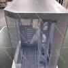 Изогнутый корпус ATX с видом на море, 360° жидкостное охлаждение, закаленное стекло, корпуса для игровых ПК для киберспортивных интернет-кафе