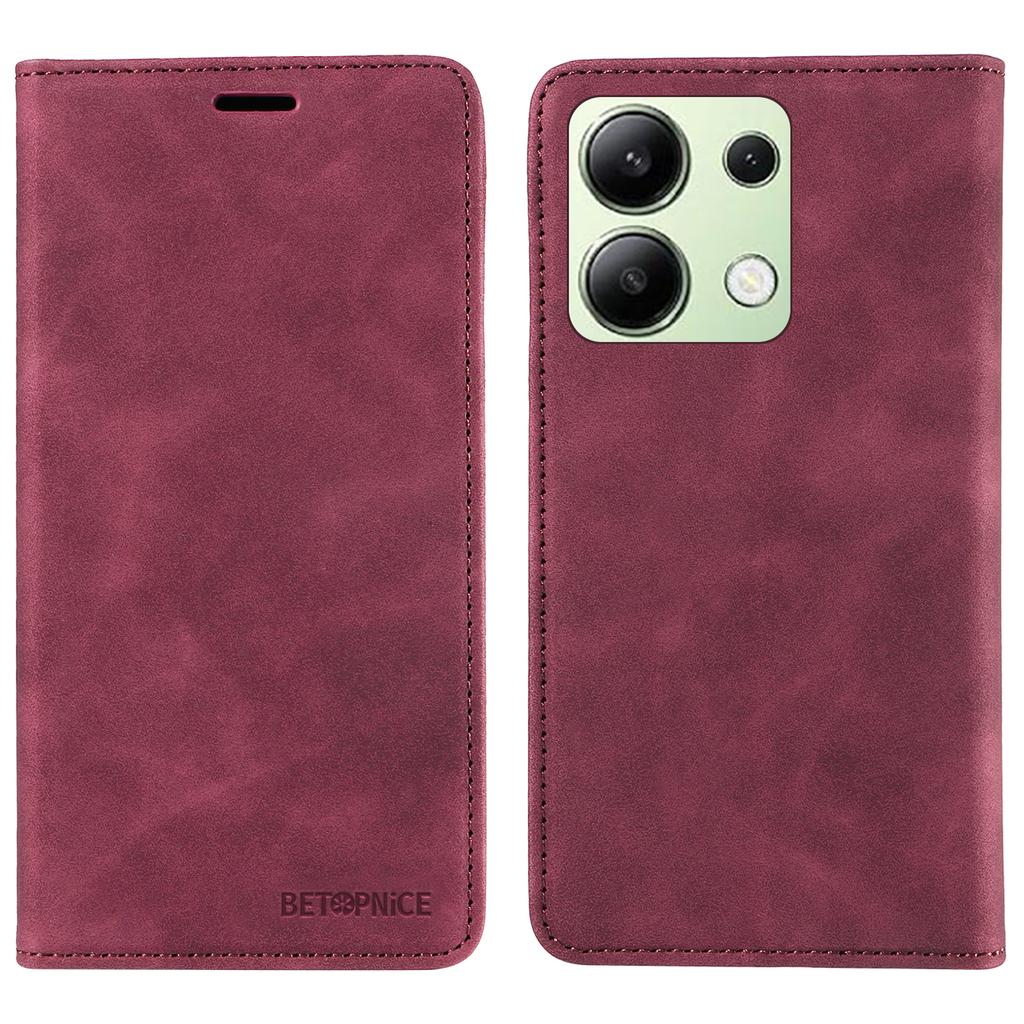 BETOPNICE 003 For Xiaomi Redmi Note 13 4G Case Card Slots RFID Blocking Phone Cover