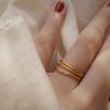 925 Sterling Silver Inlaid Zircon Simple Fine Circle Ring For Women New Trend Jewelry Gift
