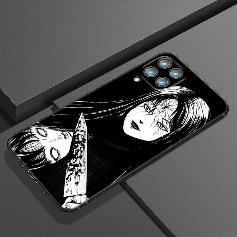 Junji Ito Terror Horror Anime Phone Case For Samsung A21 A30 A50 A52 S A13 A22 A32 4G A23 A33 A53 A73 5G A12 A31 A51 A70 A71 A72