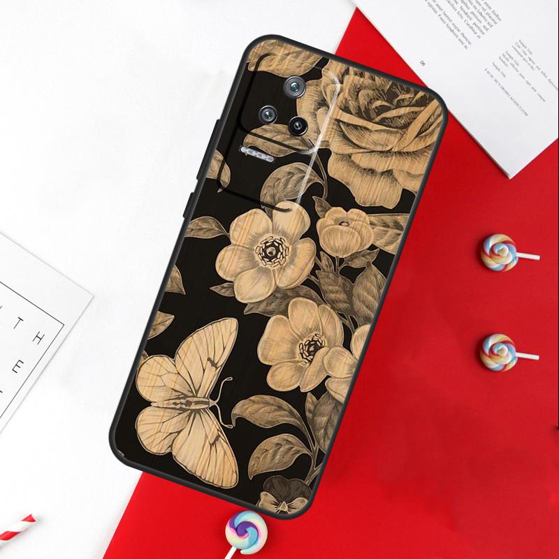 Дерево Цветок Бамбук Дерево Чехол Для Xiaomi 11T 12T 13T 14T Pro 13 14 15 Ultra POCO X7 Pro X3 X5 X6 F5 F6 M6 Pro Чехол