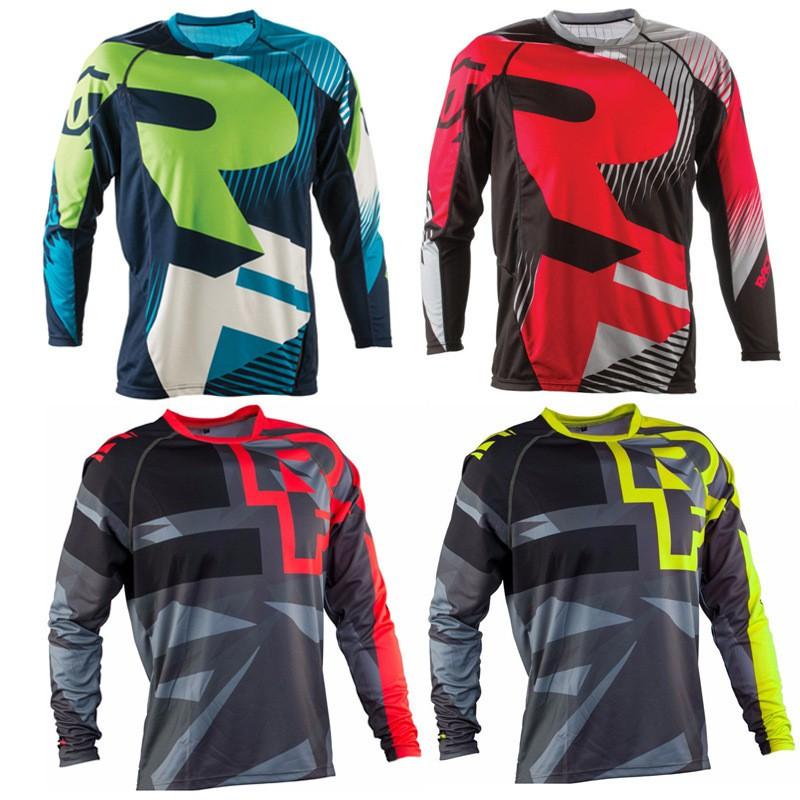 Off-Road Motorcycle Riding Jersey Long Sleeve Trail Cycling Shirt Men Women