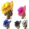 Sinamay Saucer Disc Свадебная повязка на голову Aliceband Ladies Day Races Ascot