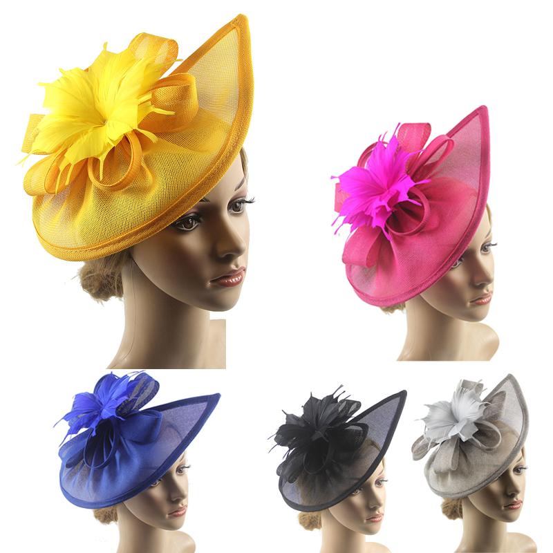 Sinamay Saucer Disc Свадебная повязка на голову Aliceband Ladies Day Races Ascot