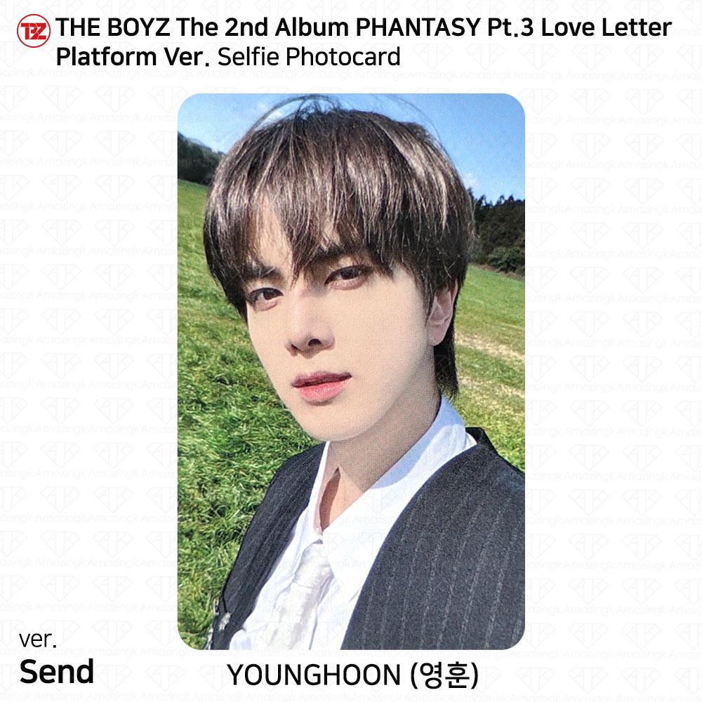 THE BOYZ Phantasy Pt.3 Платформа для любовных писем, версия QR Селфи, официальная фотокарточка