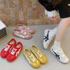 Повседневная универсальная спортивная обувь ретро плоская красная обувь для скейтборда новая весенне-летняя дышащая сетчатая немецкая тренировочная обувь