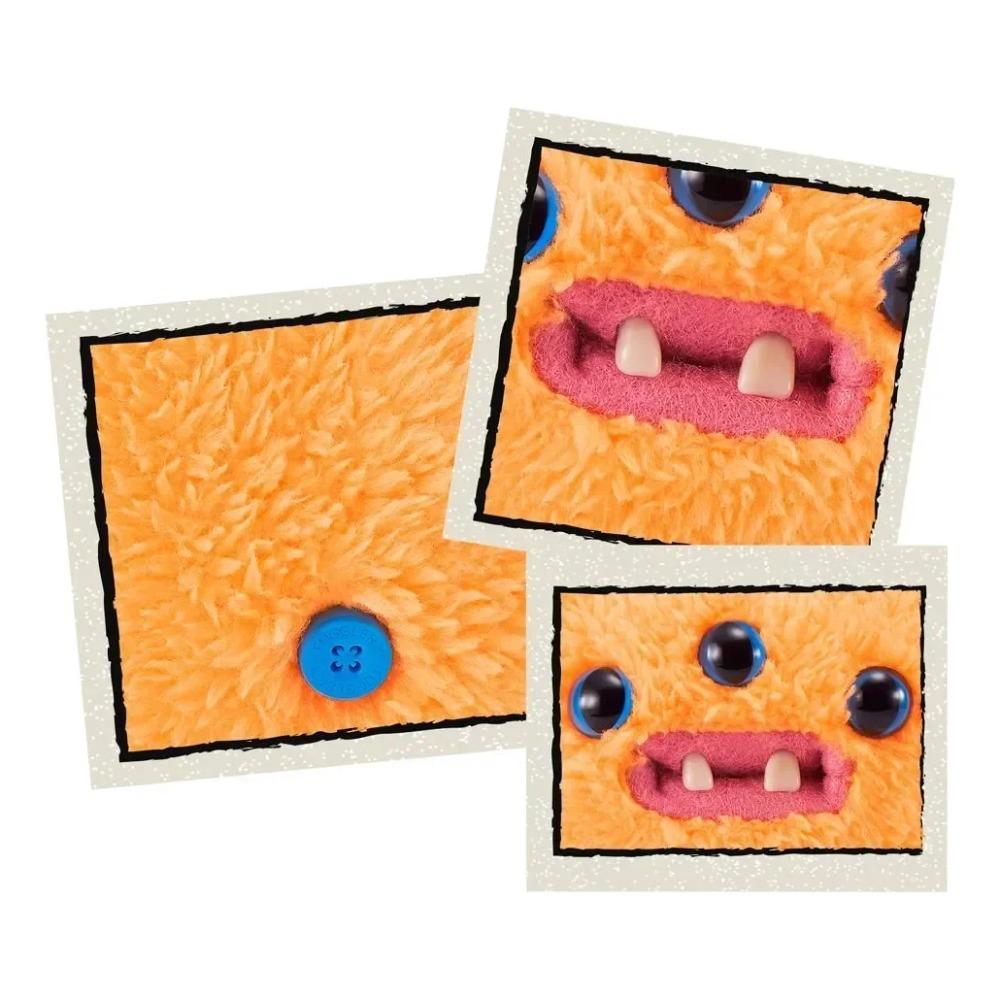 Плюшевые игрушки Fuggler Монстры с кривыми зубами Fuggler Малыш Мультяшный Странный кролик с большими глазами Плюшевая игрушка Kawaii Многоцветная плюшевая кукла 8-9 см