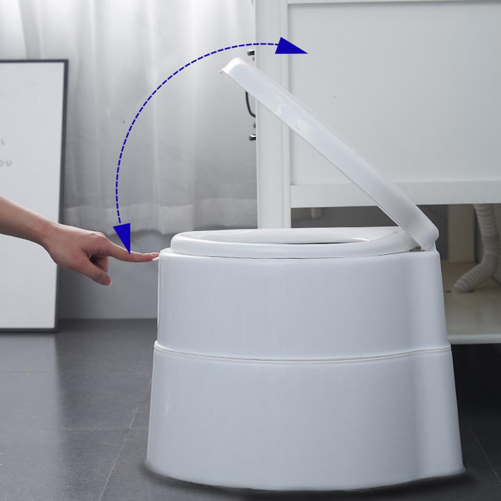 Портативный туалет для кемпинга, нагрузка 250 кг, для взрослых и детей, мобильный туалет для кемпинга, для дома, больницы, путешествий, лодки, телефон с боковым расположением