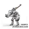 Строительный блок, совместимый с Lego, модель робота Mk17, большой меха, сборная модель, игрушка-конструктор