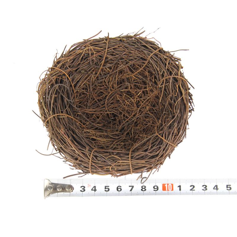 LQT Artificial Birds Nest/Simulation Eggs for Easter Garden Decoration Props