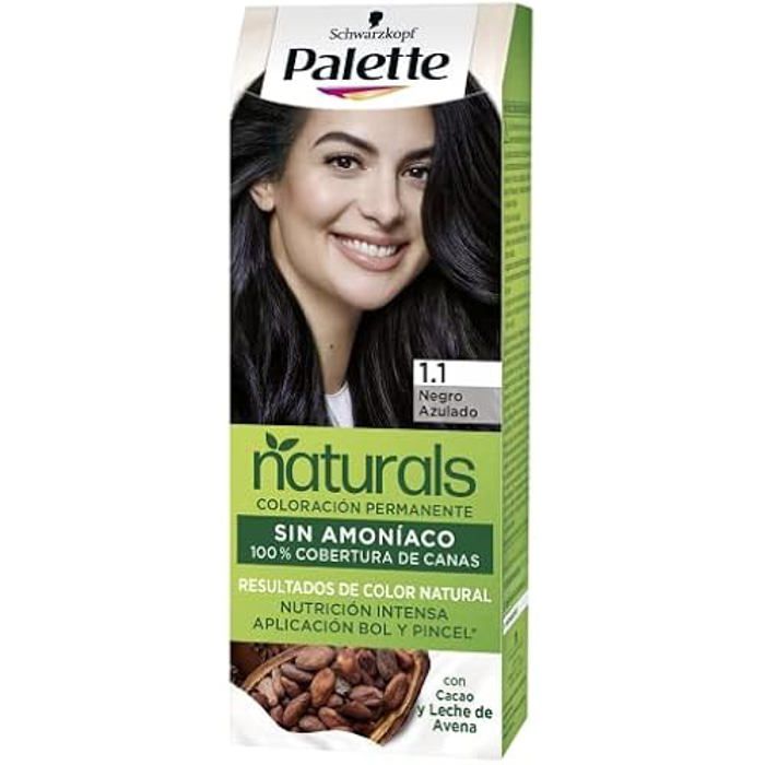 Palette de maquillage - NC - 1.1 - Noir Azuré - Texture crème - Pour tous types de cheveux