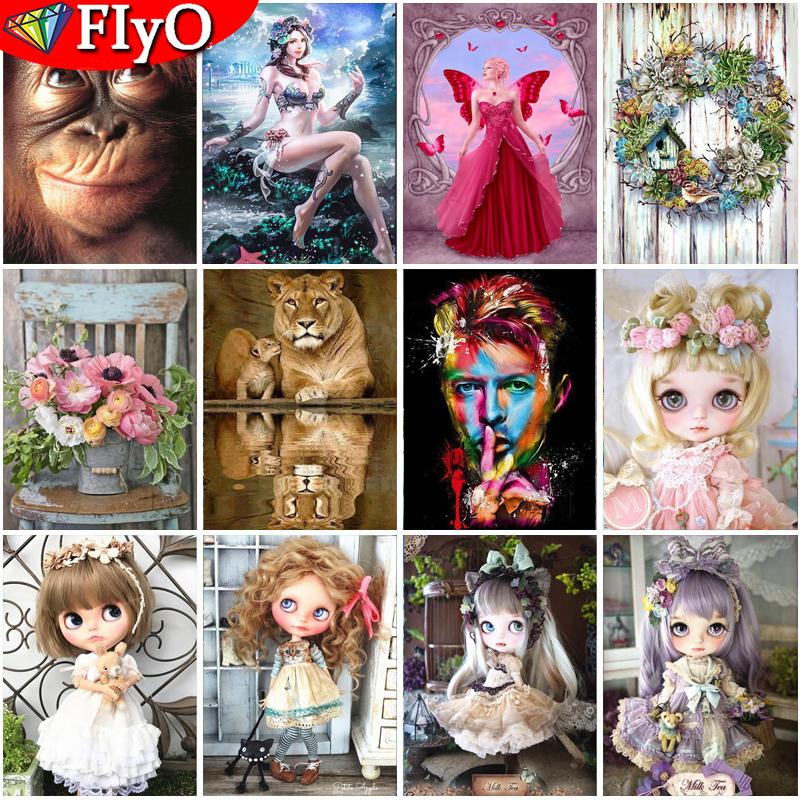 Алмазная живопись 5D DIY рисунок в ассортименте